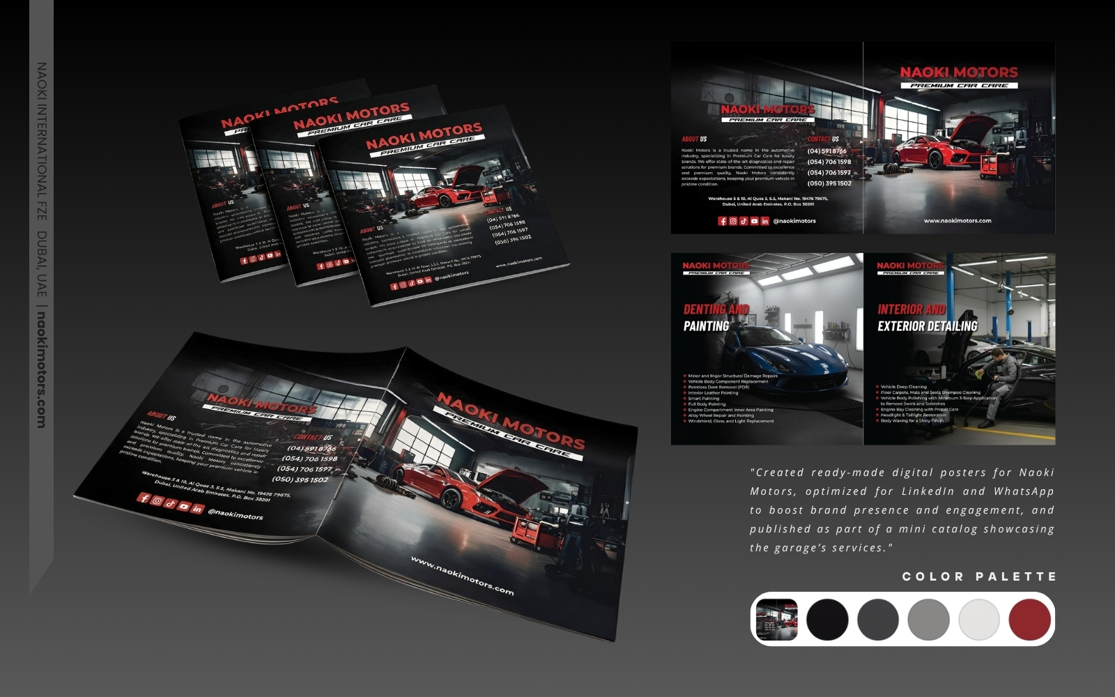 Naoki International brand work