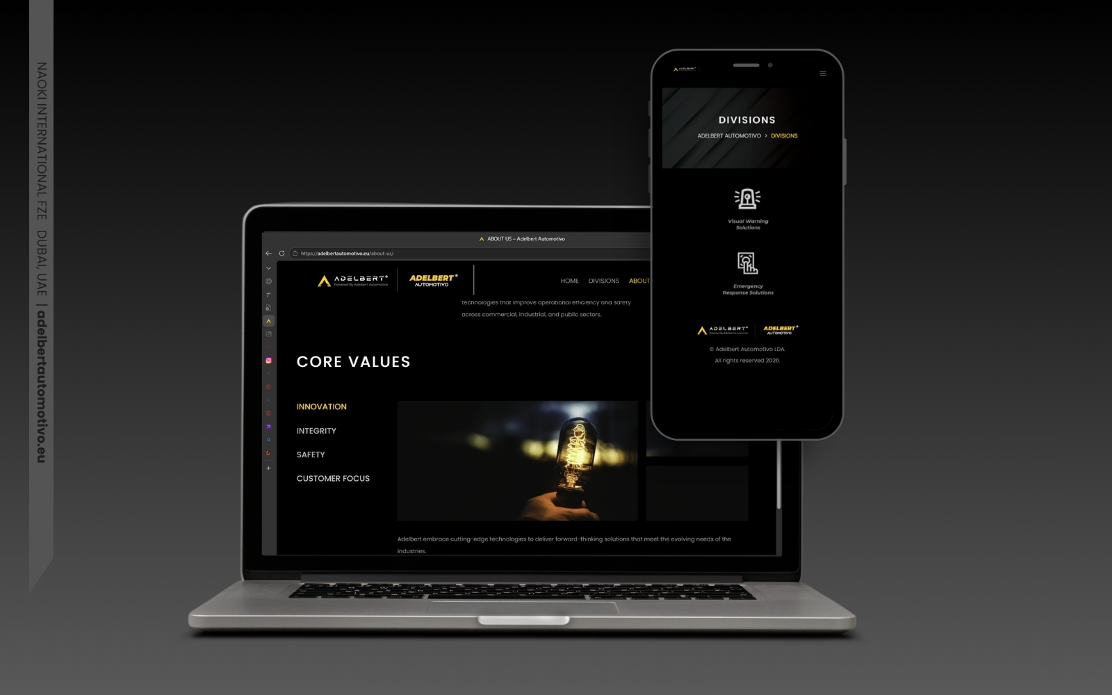 Internal platform UI/UX